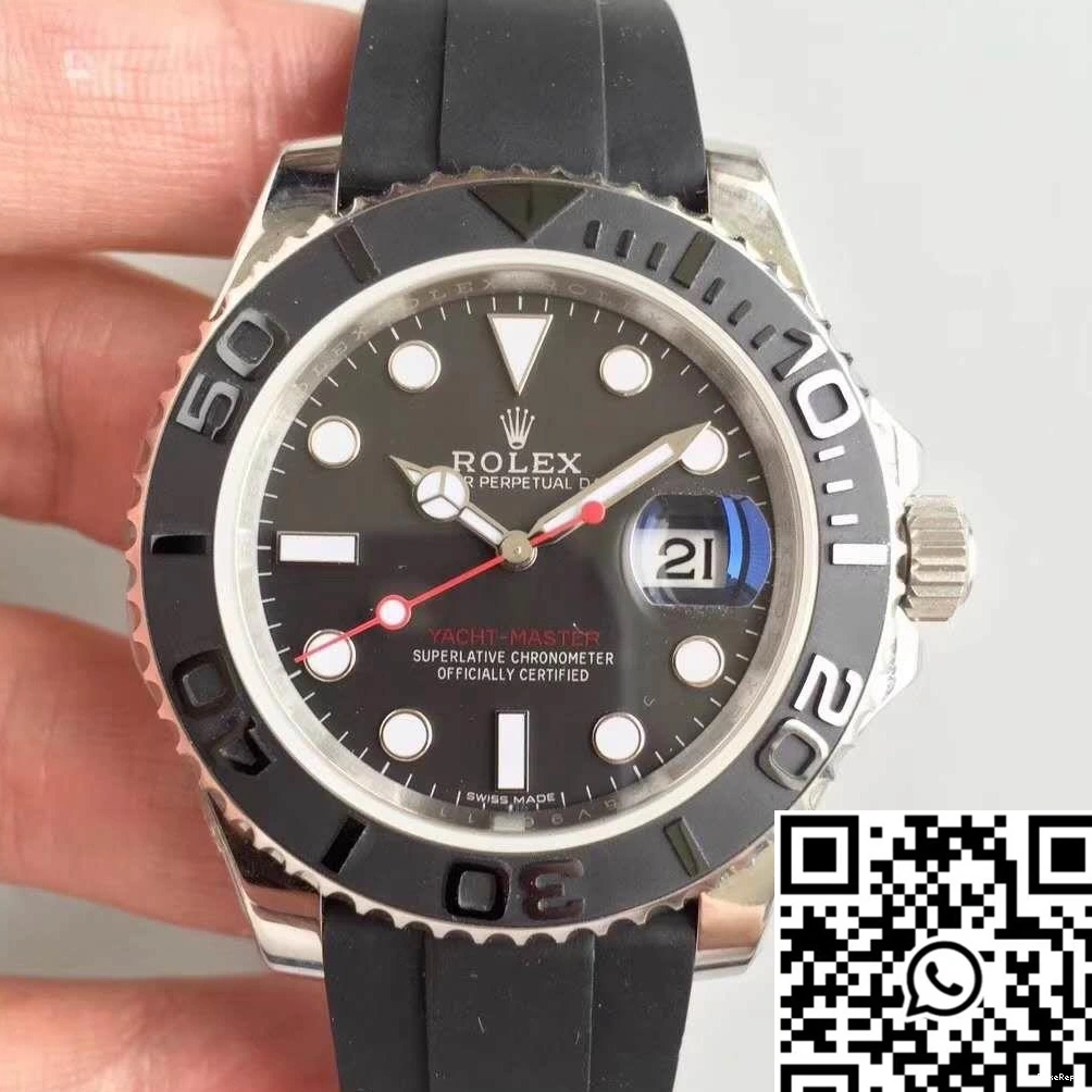 Factory Master Rolex Stainless Steel Case 40mm 116655 Custom Yacht AR 0227